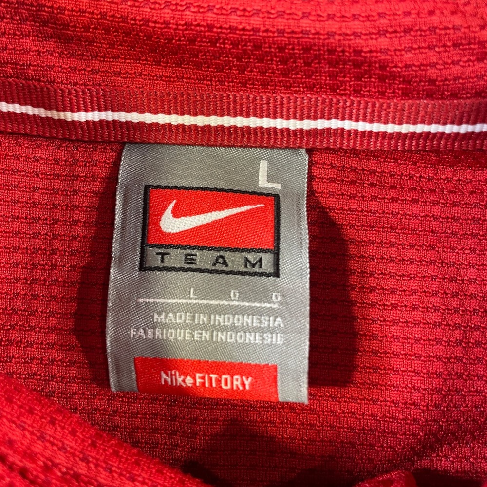 Vintage Arkansas Razorbacks Nike Polo Shirt Mens Large NCAA College Fan Football - Picture 2 of 12